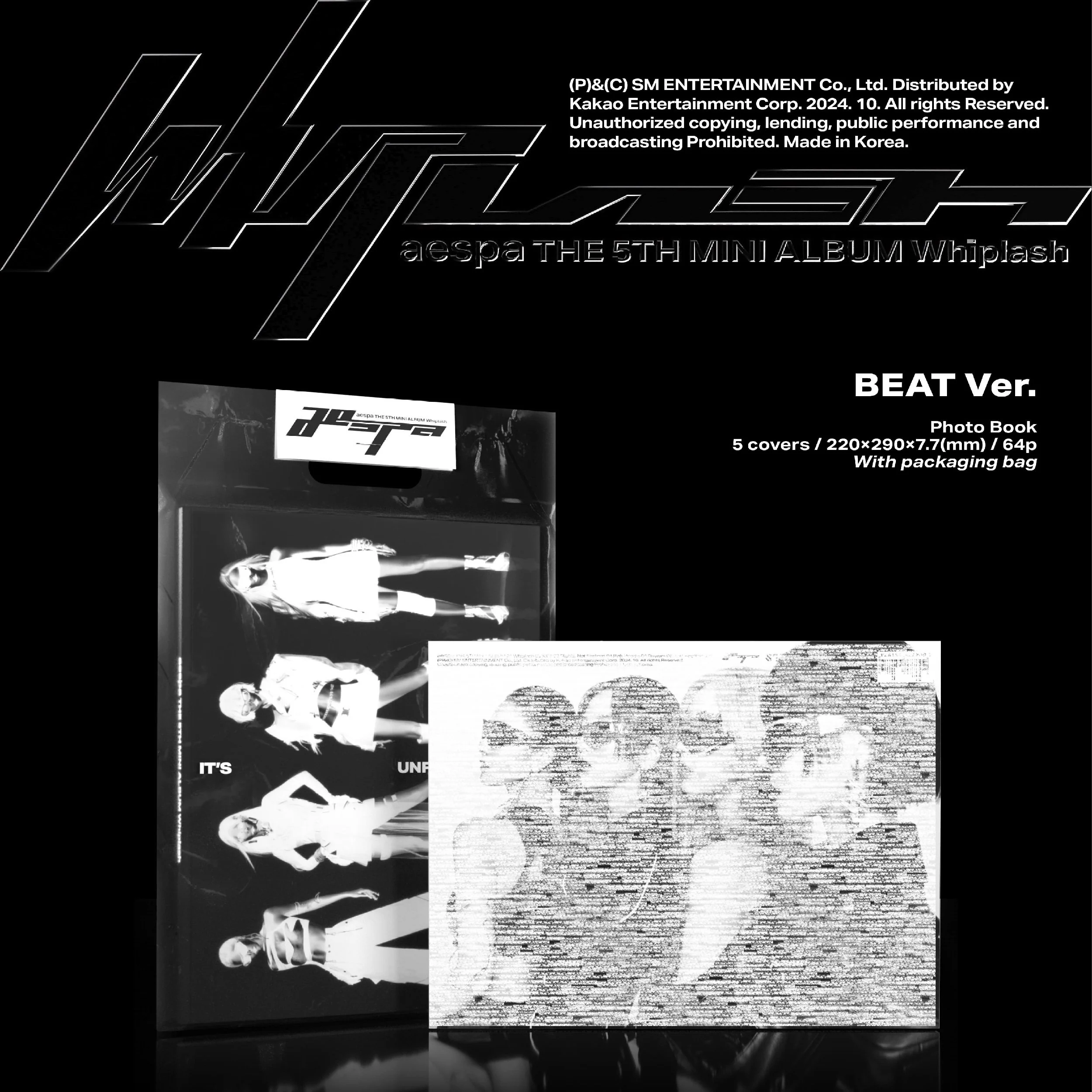 [AESPA] 5th Mini Album [Whiplash] (BEAT Ver.) - Image 3