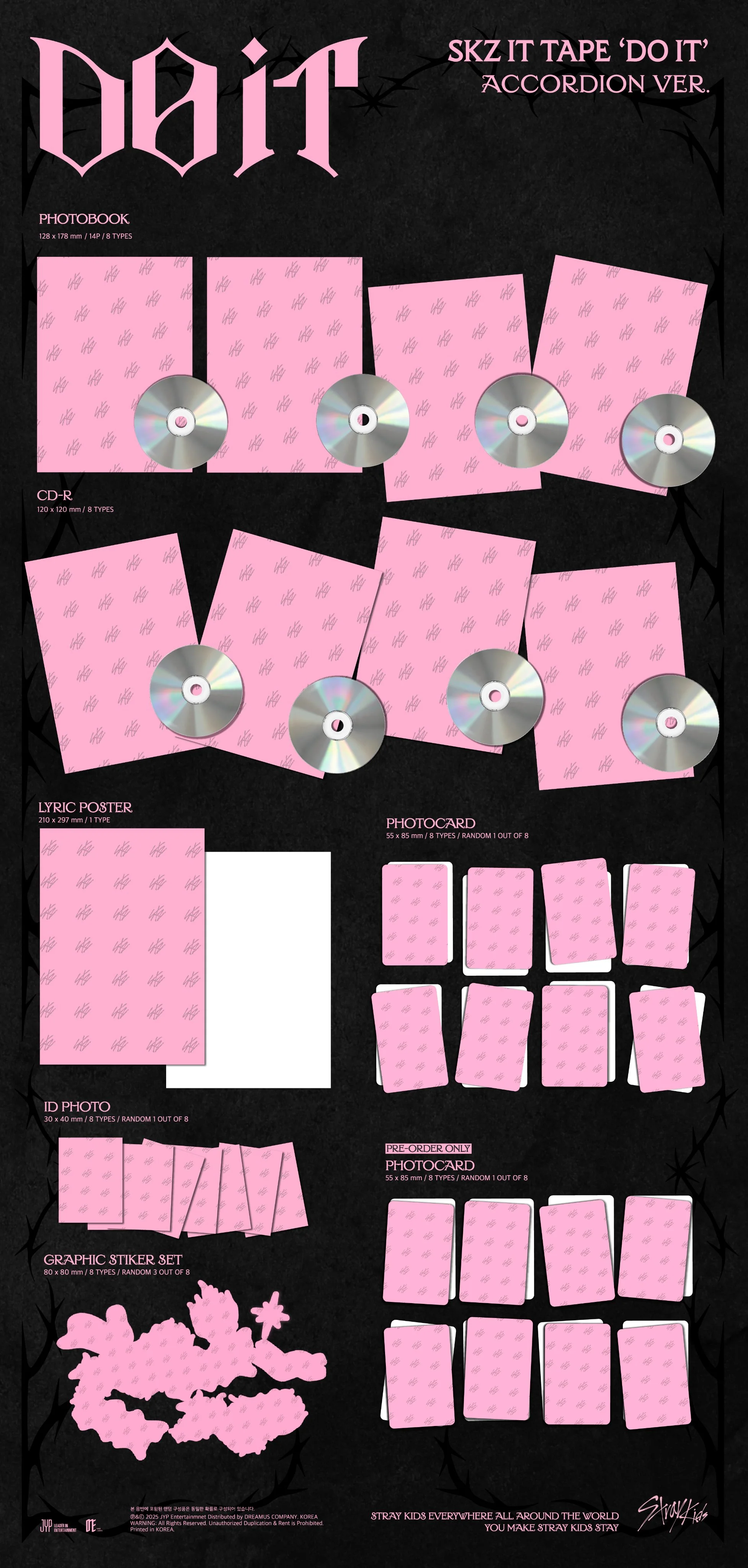 *ALADIN BENEFIT* Stray Kids - SKZ IT TAPE [DO IT] (All Versions) - Image 6