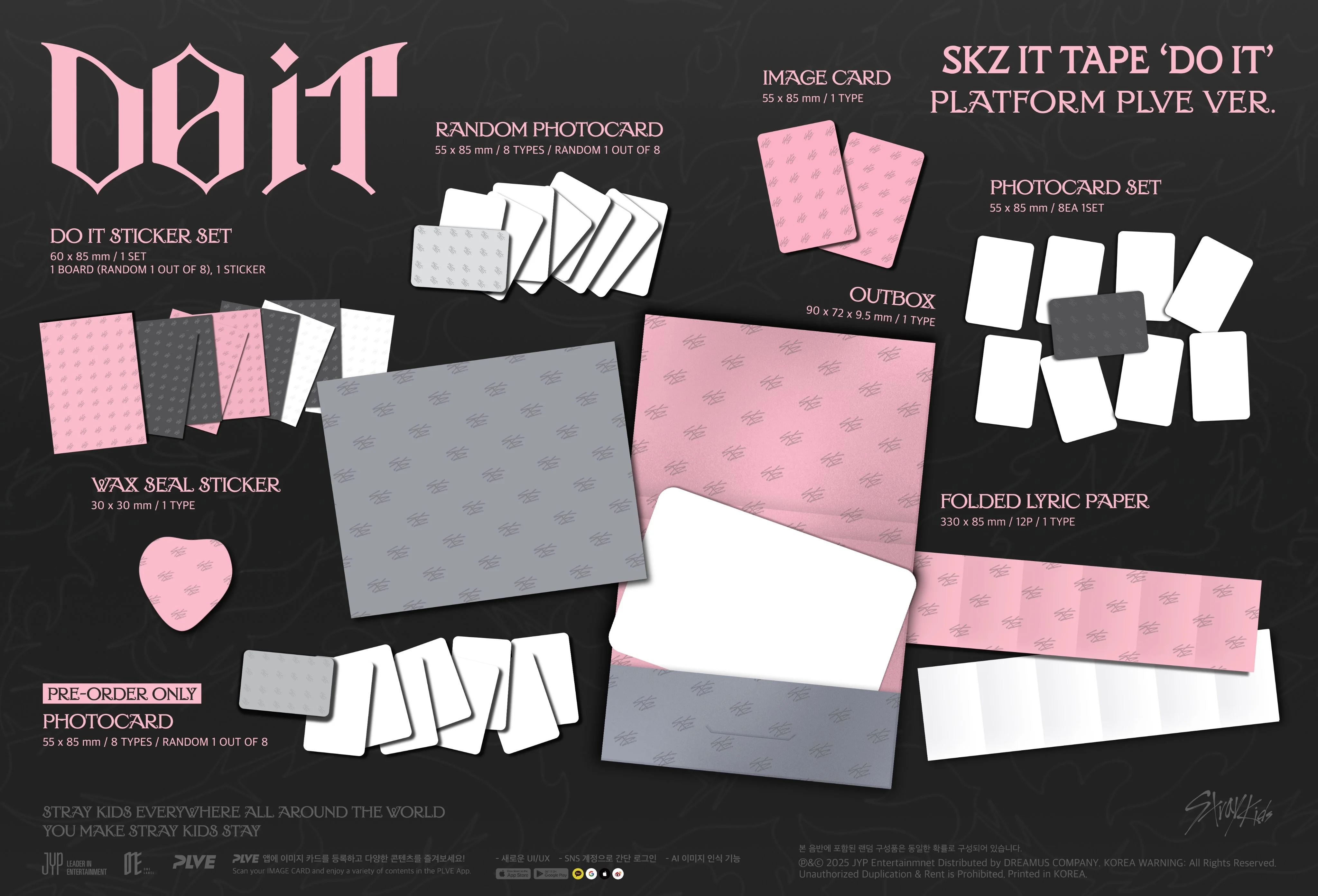 *ALADIN BENEFIT* Stray Kids - SKZ IT TAPE [DO IT] (All Versions) - Image 7