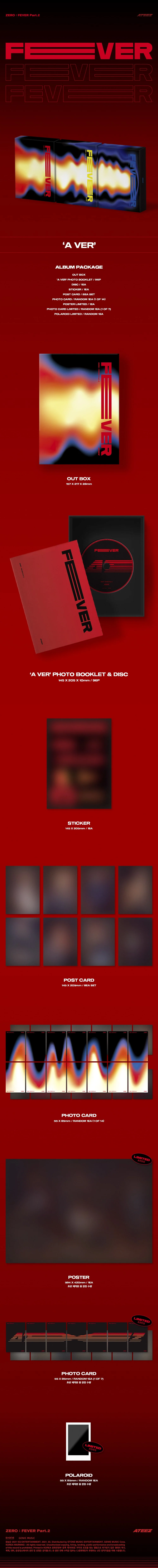 ATEEZ - 6th Mini Album Photobook [ZERO : FEVER Part.2] (A Ver. / Z Ver. / Diary Ver.) - Image 2