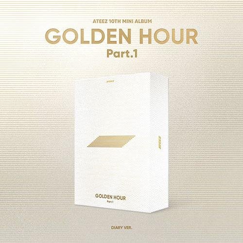 ATEEZ 10th Mini Album [GOLDEN HOUR : Part.1] (BLUE HOUR Ver. / DIARY Ver. / GOLDEN HOUR Ver.) - Image 4