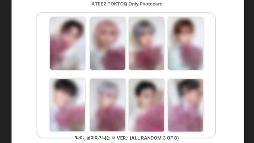 *TOKTOQ POB* ATEEZ - GOLDEN HOUR : PART.2 11TH MINI ALBUM PHOTOBOOK - Image 2