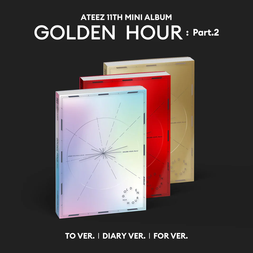 *YES24 POB* ATEEZ - GOLDEN HOUR : PART.2 11TH MINI ALBUM PHOTOBOOK