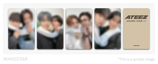 *MAKESTAR JAPAN LUCKY DRAW BENEFIT* ATEEZ 11TH MINI ALBUM [GOLDEN HOUR : Part.2] (POCAALBUM) - Image 3