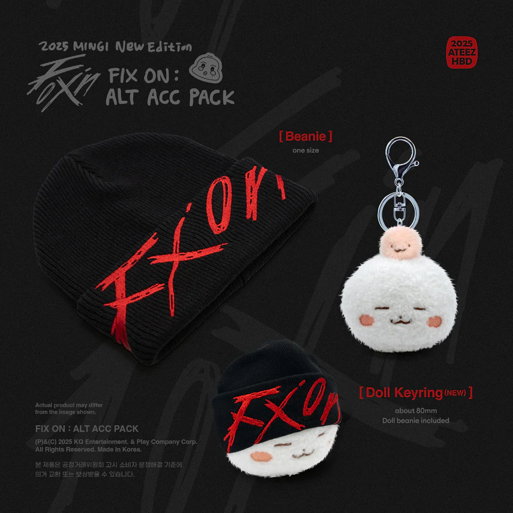ATEEZ MINGI - MINGI FIX ON : ALT ACC PACK Official HBD Kit - Image 2