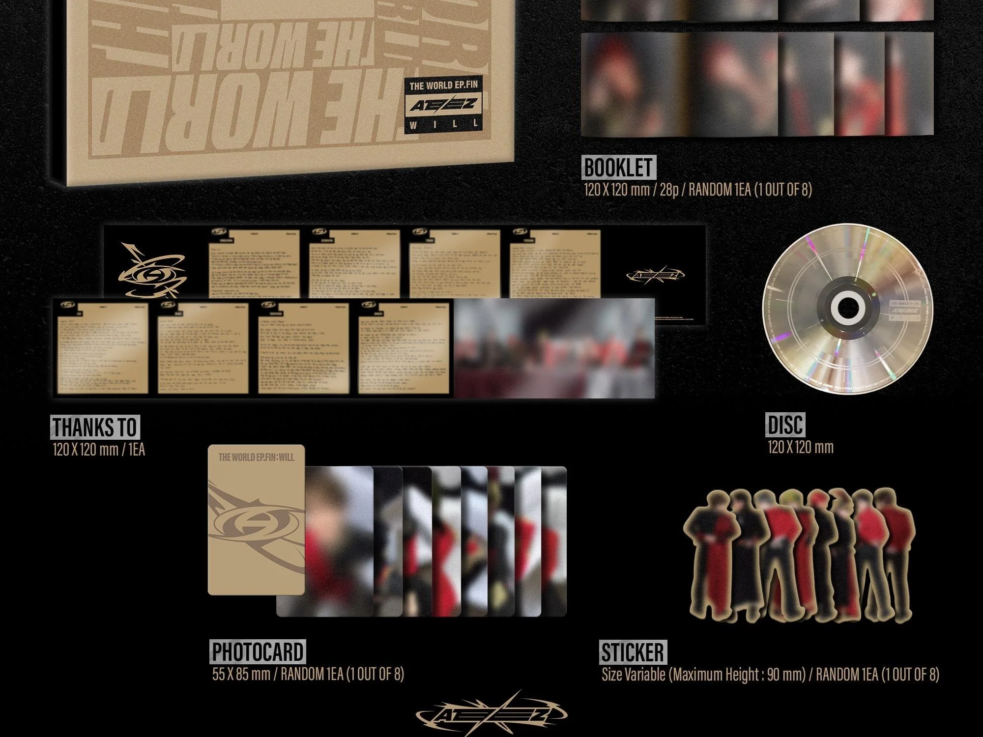 [ATEEZ] The World Ep.Fin: Will (Digipak Ver.) - Image 4