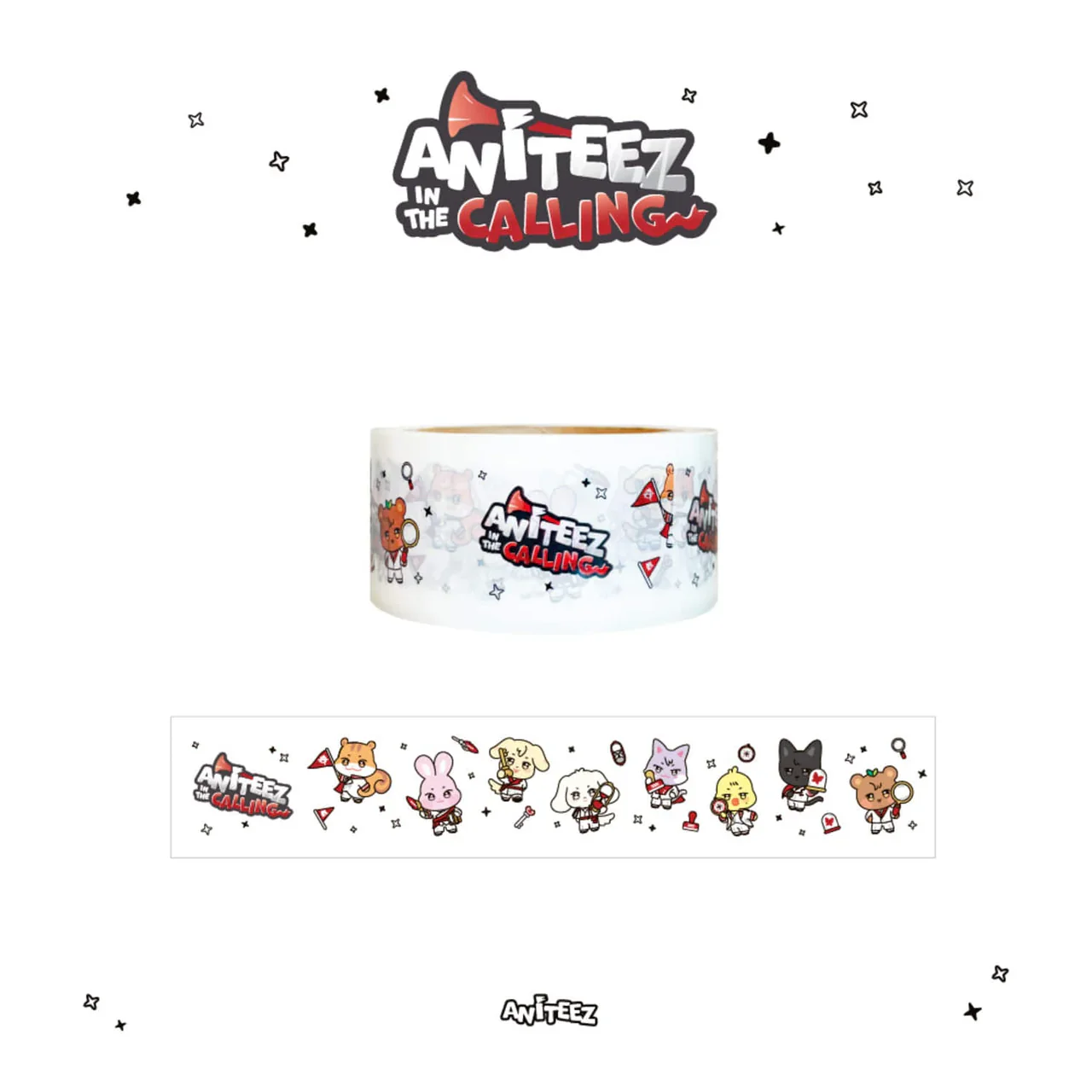 [ATEEZ x ANITEEZ in the CALLING] POP UP OFFICIAL MD - BOX TAPE