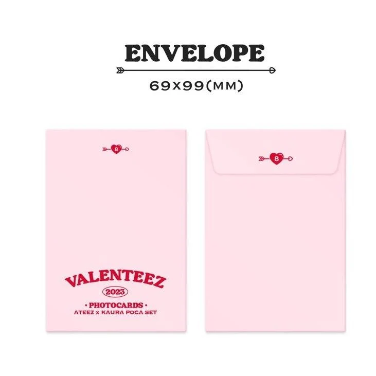 [ATEEZ x KAURA] VALENTEEZ Official Trading Card Set - Image 4