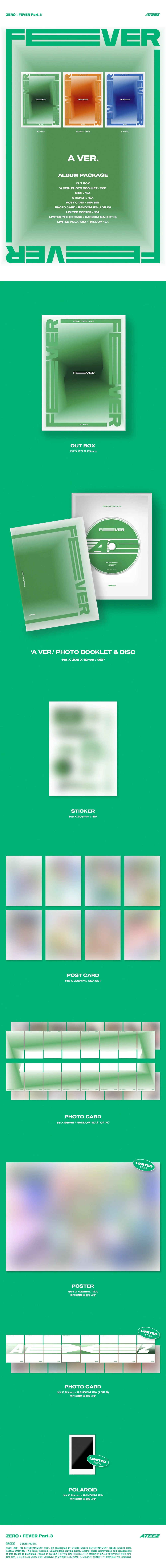 ATEEZ - 7th Mini Album [ZERO : FEVER Part.3] - Image 2