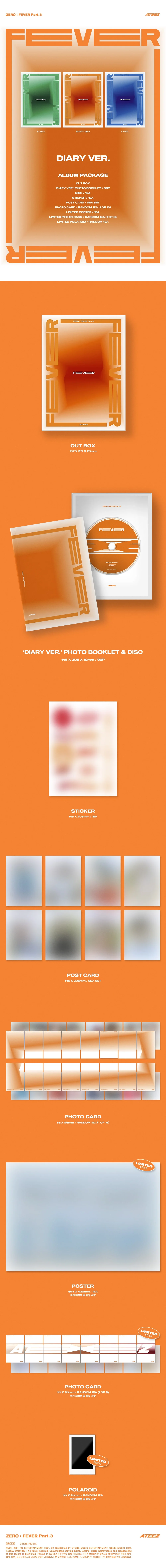 ATEEZ - 7th Mini Album [ZERO : FEVER Part.3] - Image 3