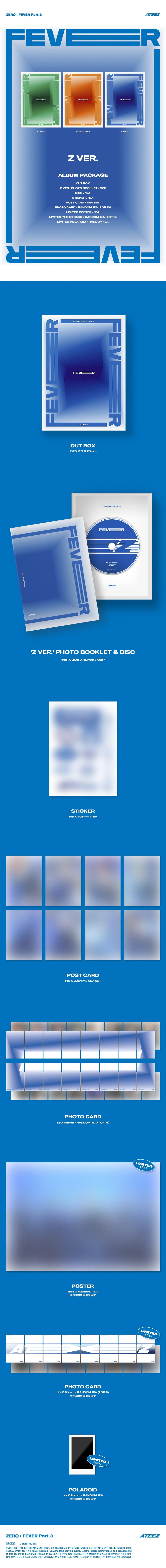 ATEEZ - 7th Mini Album [ZERO : FEVER Part.3] - Image 4