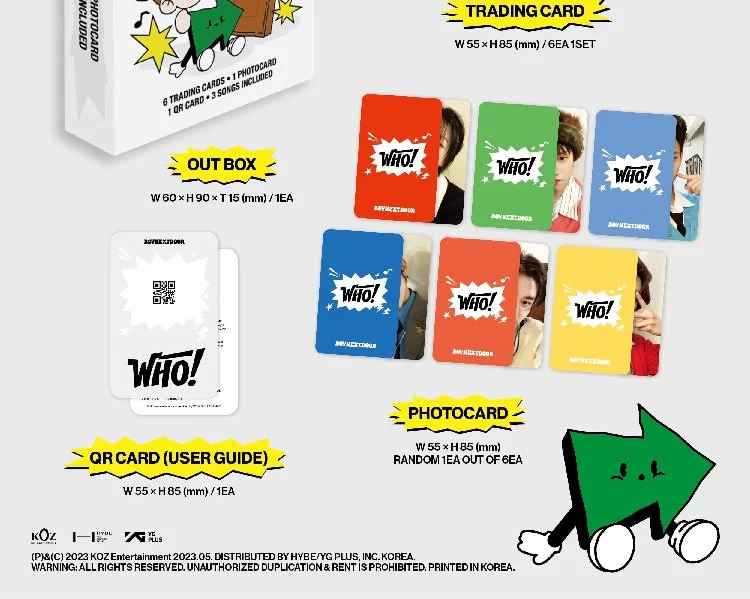 BOYNEXTDOOR - 1st Single [WHO!] (Weverse Albums ver.) - Image 3