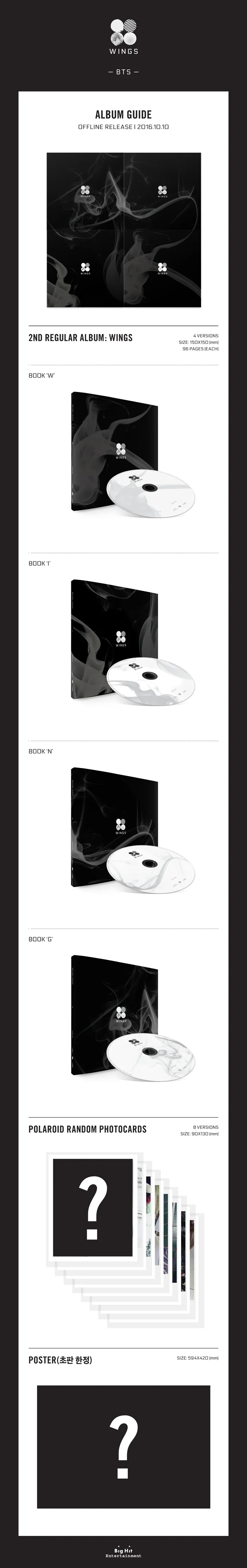 BTS 2nd Album [WINGS] (Random Version) - Image 2