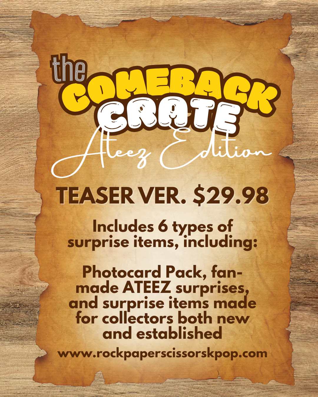 The Comeback Crate - ATEEZ Edition! - Image 2