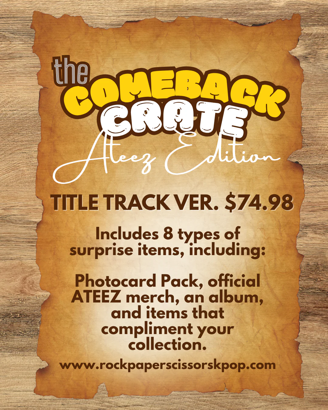 The Comeback Crate - ATEEZ Edition! - Image 3