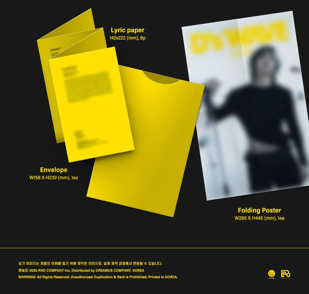DAESUNG 1st Mini Album [D's WAVE] (Yellow Ver. / Black Ver.) - Image 5