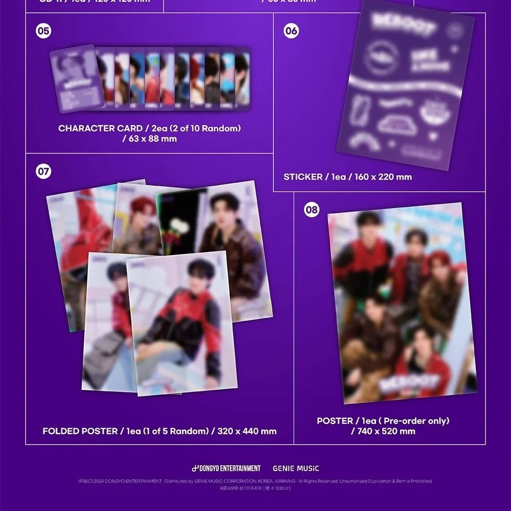 [DKZ] 2nd Mini Album [REBOOT] (THRILL Ver. / VOYAGE Ver.) - Image 3