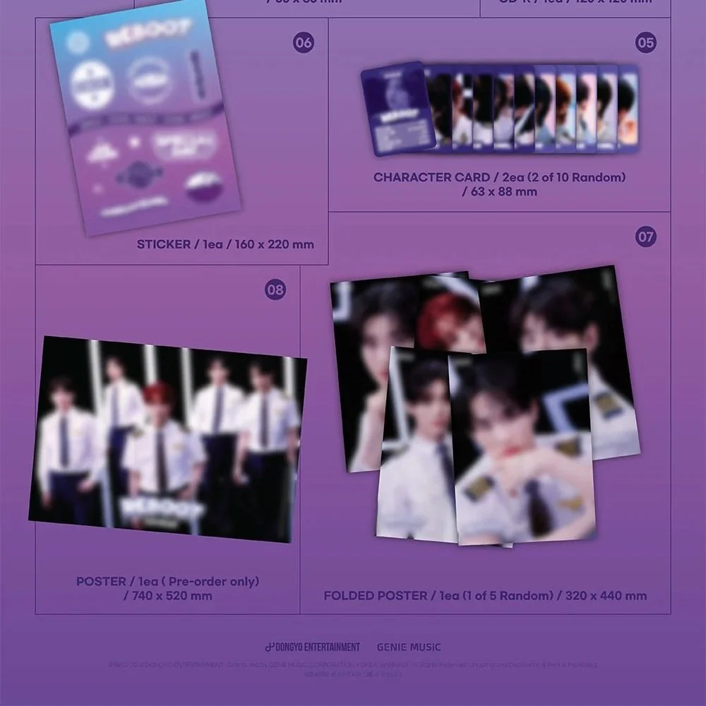 [DKZ] 2nd Mini Album [REBOOT] (THRILL Ver. / VOYAGE Ver.) - Image 5