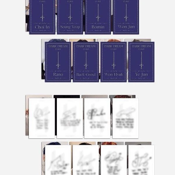 [E’LAST] 1st Single Album - Dark Dream - Image 8