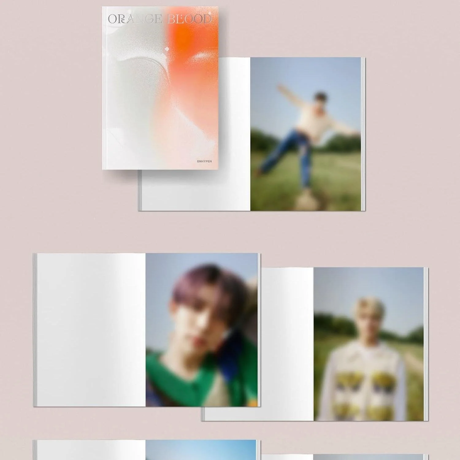 [ENHYPEN] 5th Mini Album [ORANGE BLOOD] (ENGENE Ver.) - Image 4