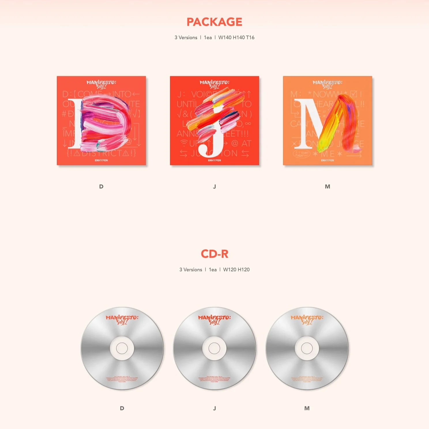 ENHYPEN 3rd Mini Album [MANIFESTO : DAY 1] (ENGENE ver.) - Image 3