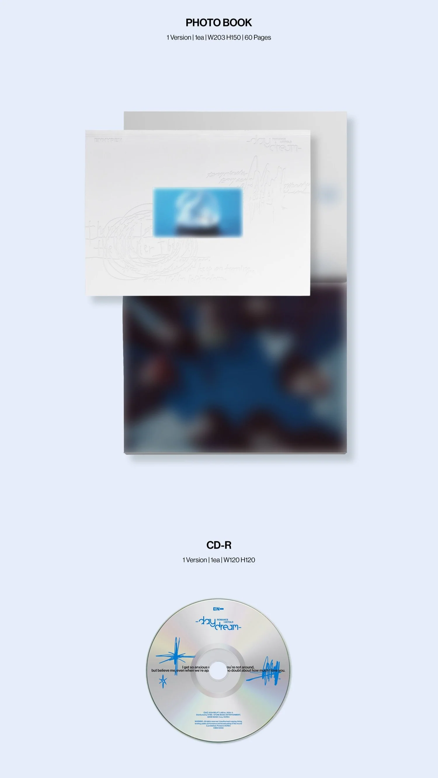 ENHYPEN - 2nd Album [ROMANCE : UNTOLD -daydream-] (JAPAN Edition) - Image 4