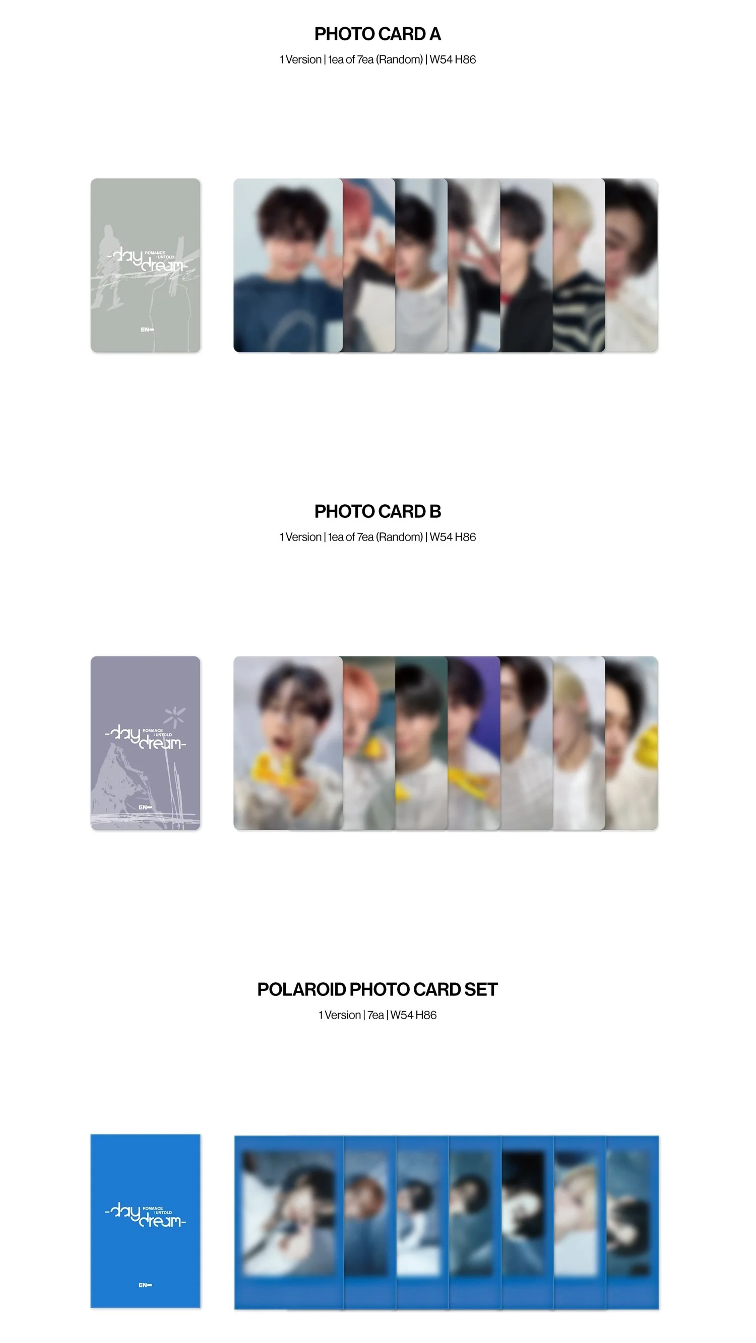 ENHYPEN - 2nd Album [ROMANCE : UNTOLD -daydream-] (WEVERSE Album) - Image 4