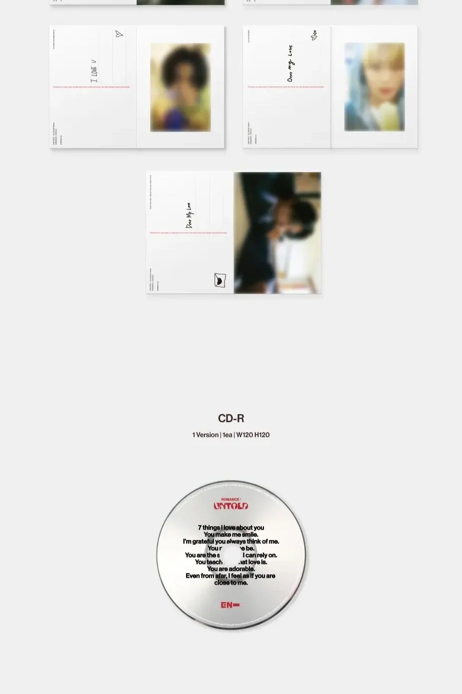 [ENHYPEN] 2nd Album [ROMANCE : UNTOLD] (ENGENE ver.) - Image 5