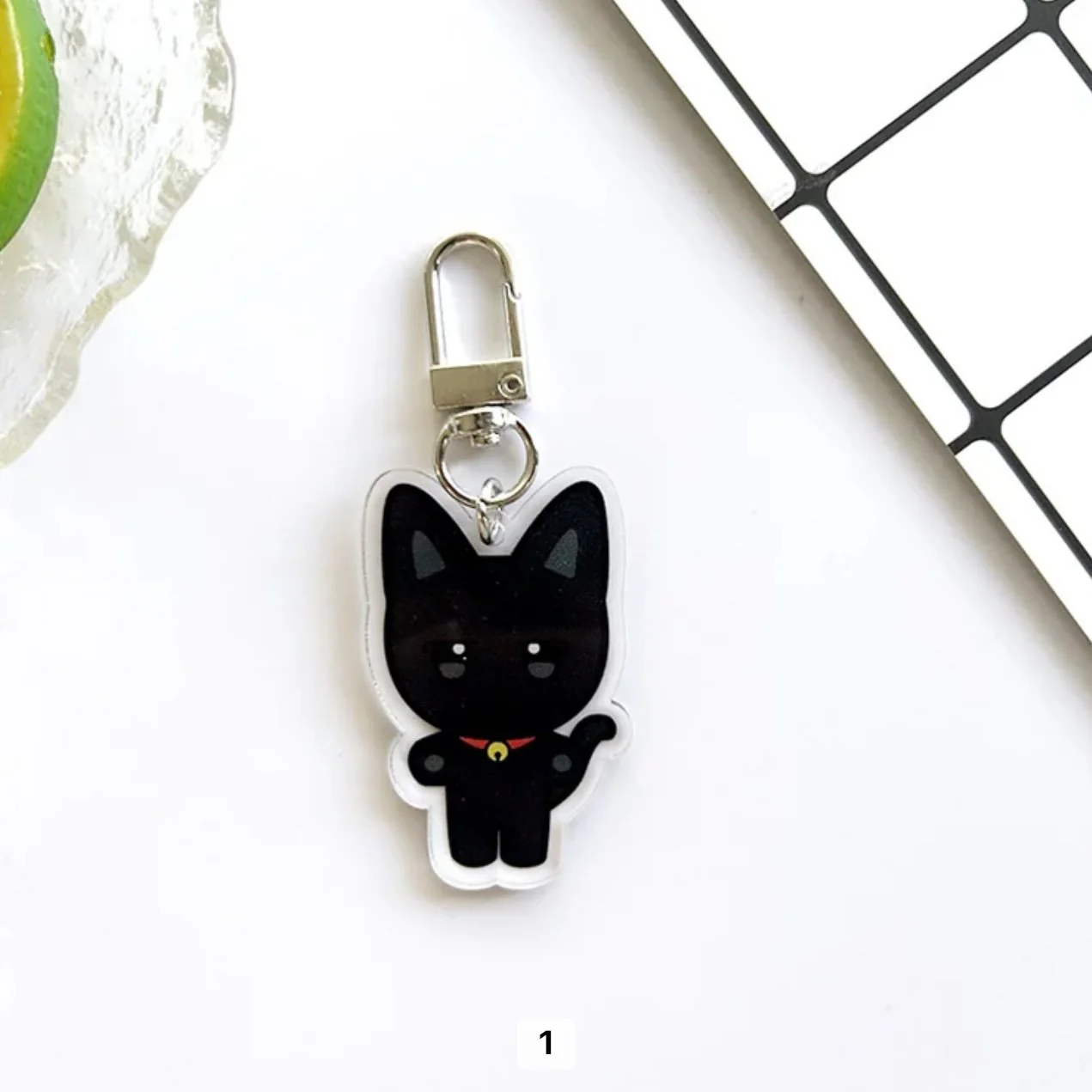 [FAN MADE] ATEEZ x ANITEEZ - Acrylic Animal Key Charm (by member) - Image 4