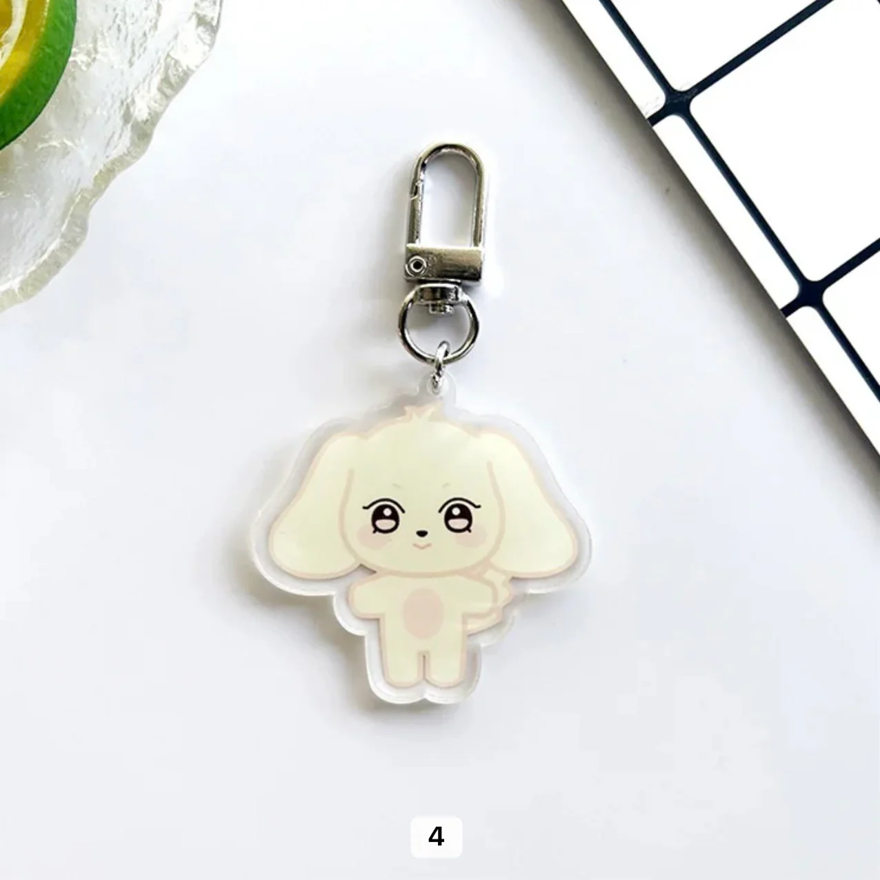 [FAN MADE] ATEEZ x ANITEEZ - Acrylic Animal Key Charm (by member) - Image 7