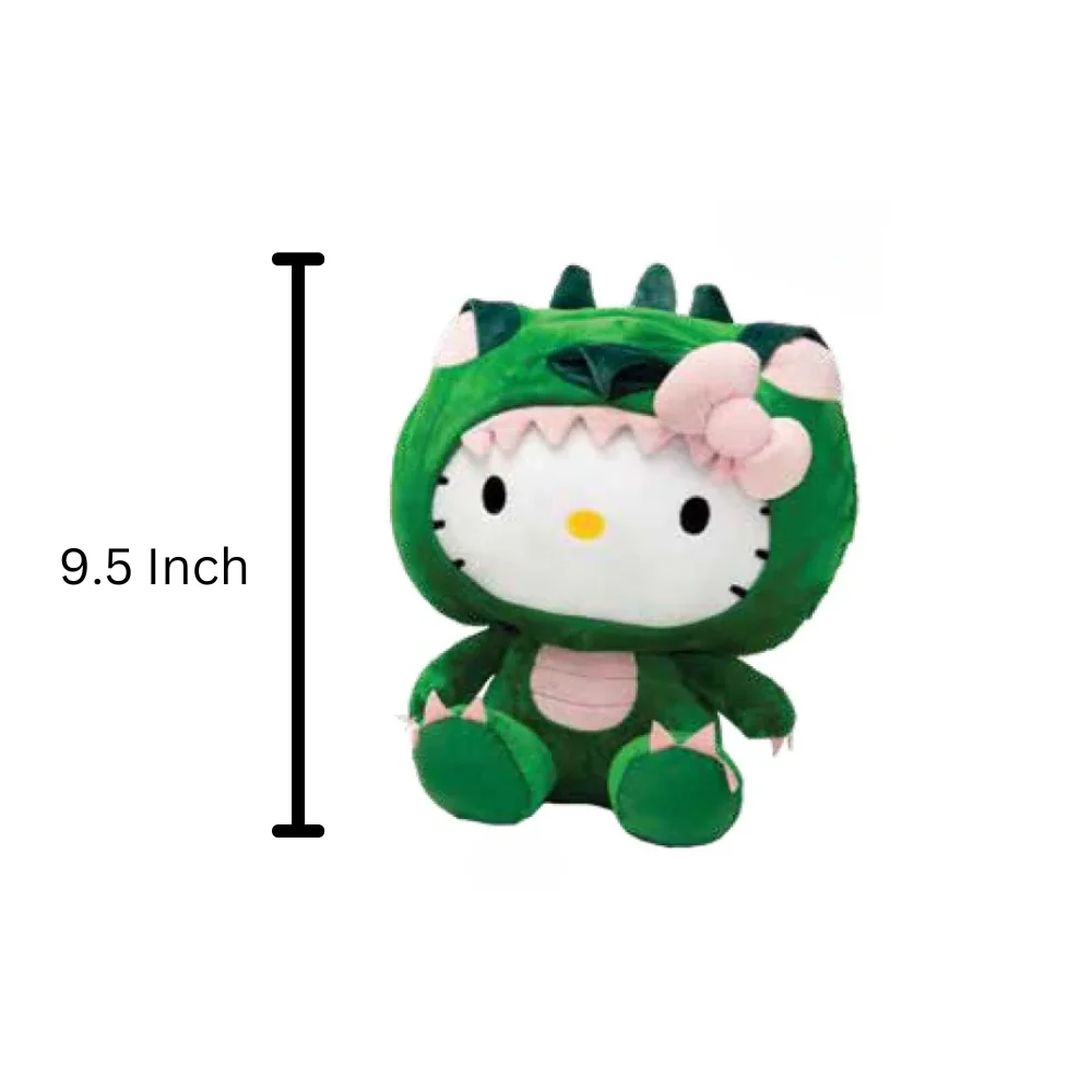 Fiesta: Sanrio Hello Kitty - Green Dragon Plush - Image 3