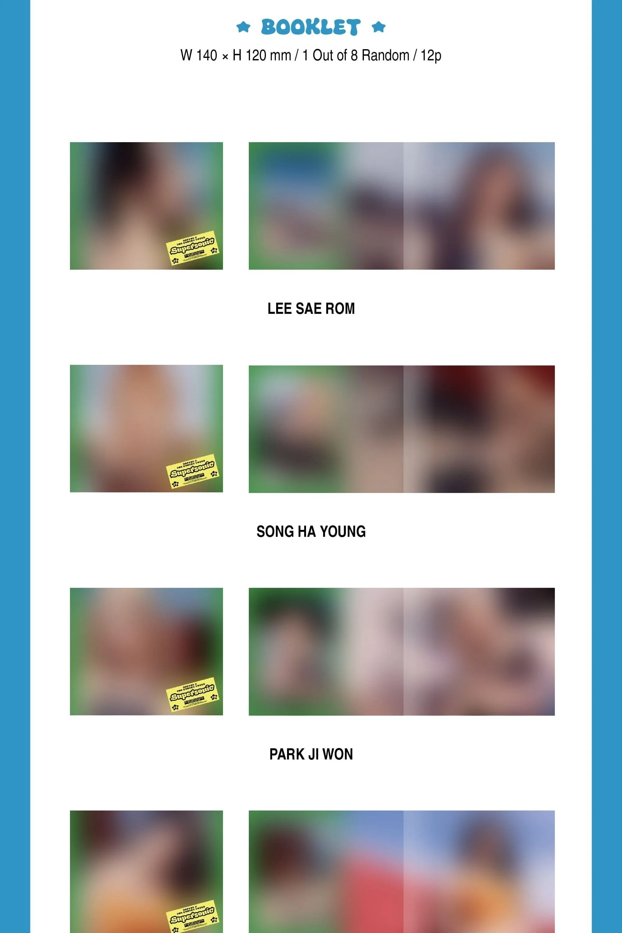 [fromis_9] 3rd Single Album [Supersonic] (Compact Ver.)(Random) - Image 3