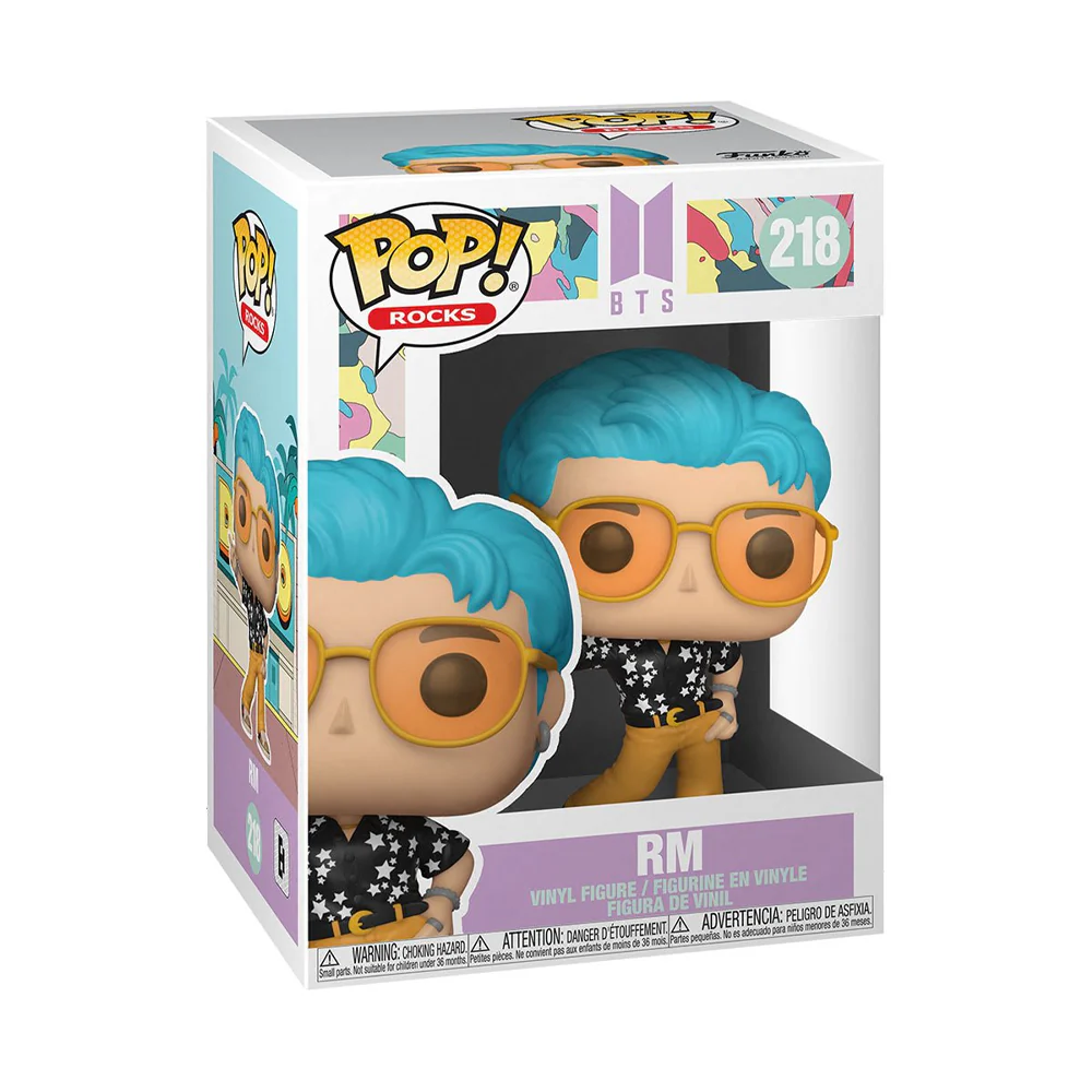Funko POP! Rocks: BTS - RM (Dynamite) Vinyl Figure #218 - Image 3