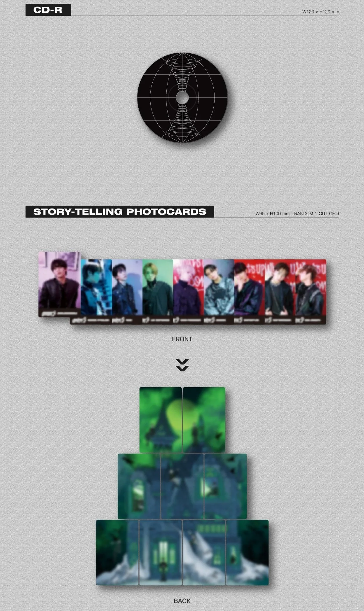 GHOST9 1st Mini Album [PRE EPISODE 1 : DOOR] - Image 4