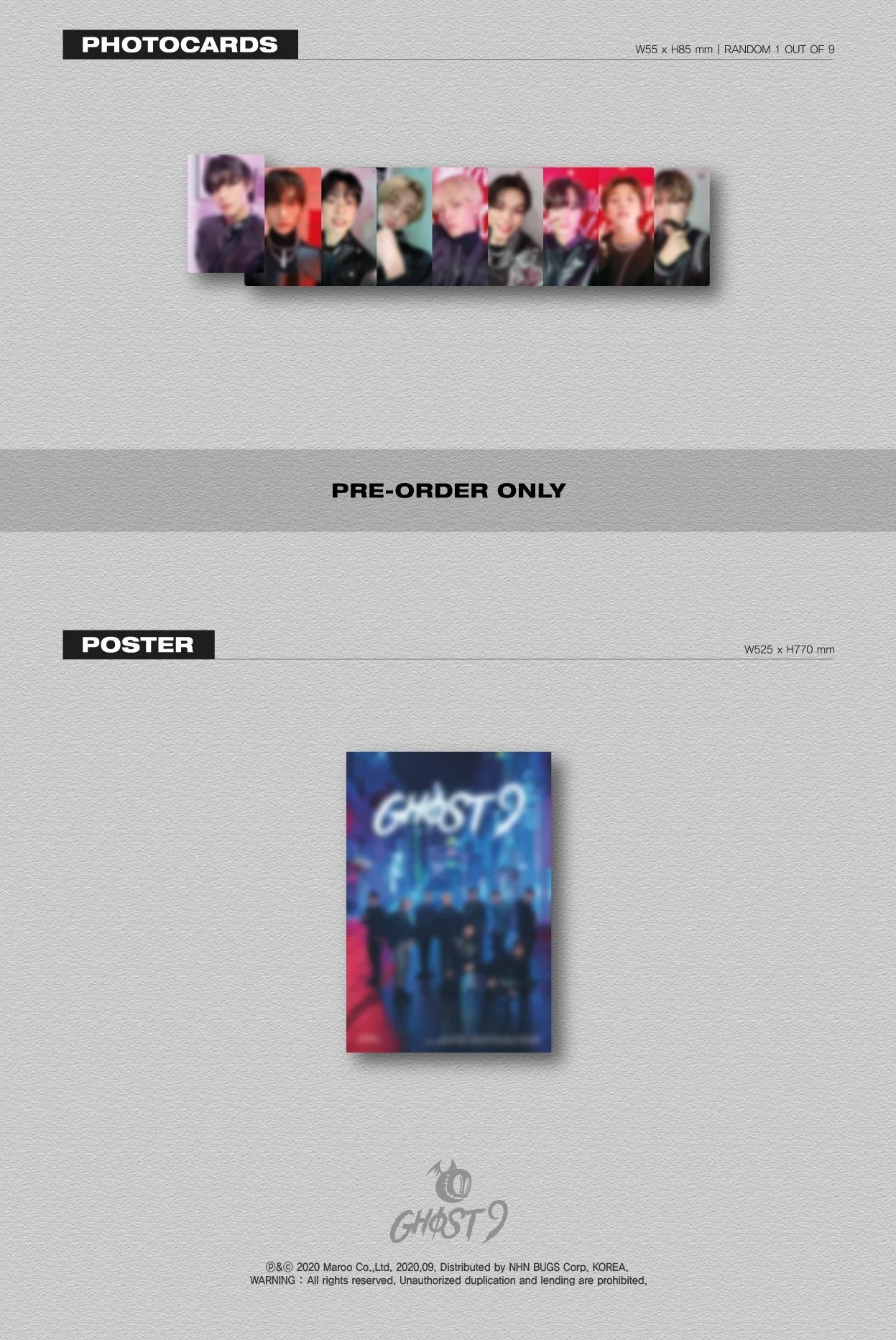 GHOST9 1st Mini Album [PRE EPISODE 1 : DOOR] - Image 5