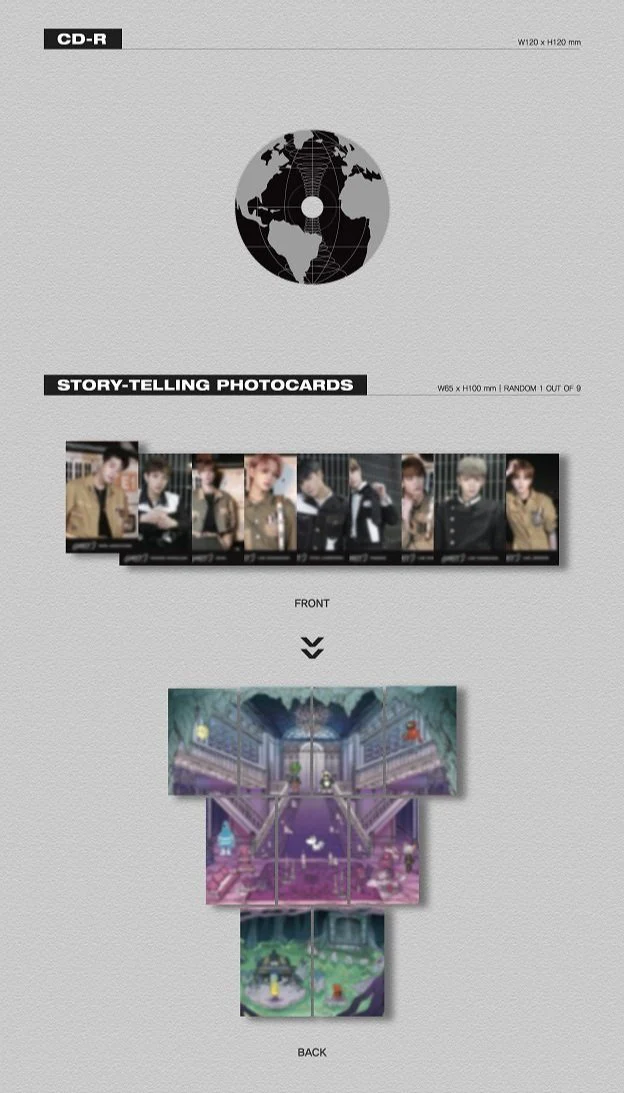 GHOST9 2nd Mini Album [PRE EPISODE 2 : W.ALL] - Image 4