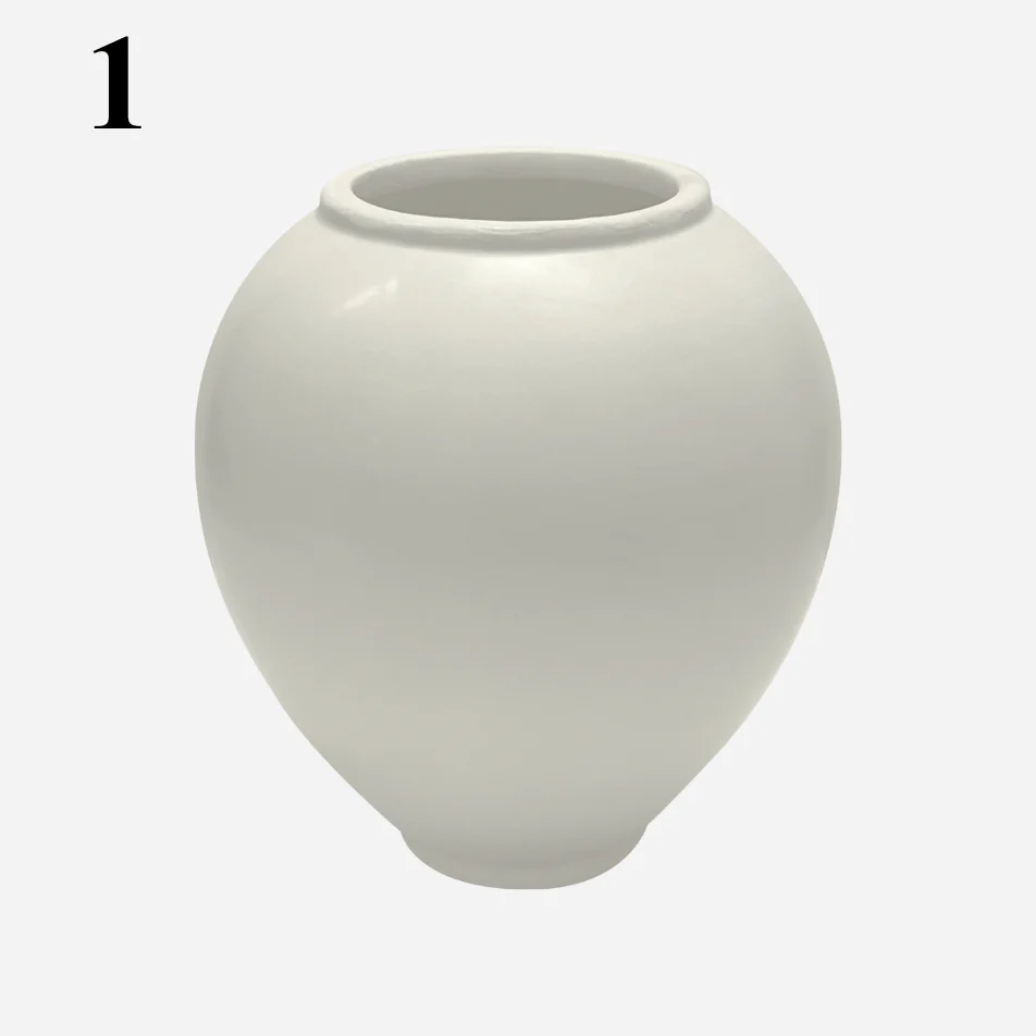 House of Dohwa Moon Jar Rice Bran Candle 320g 1ea - Image 4