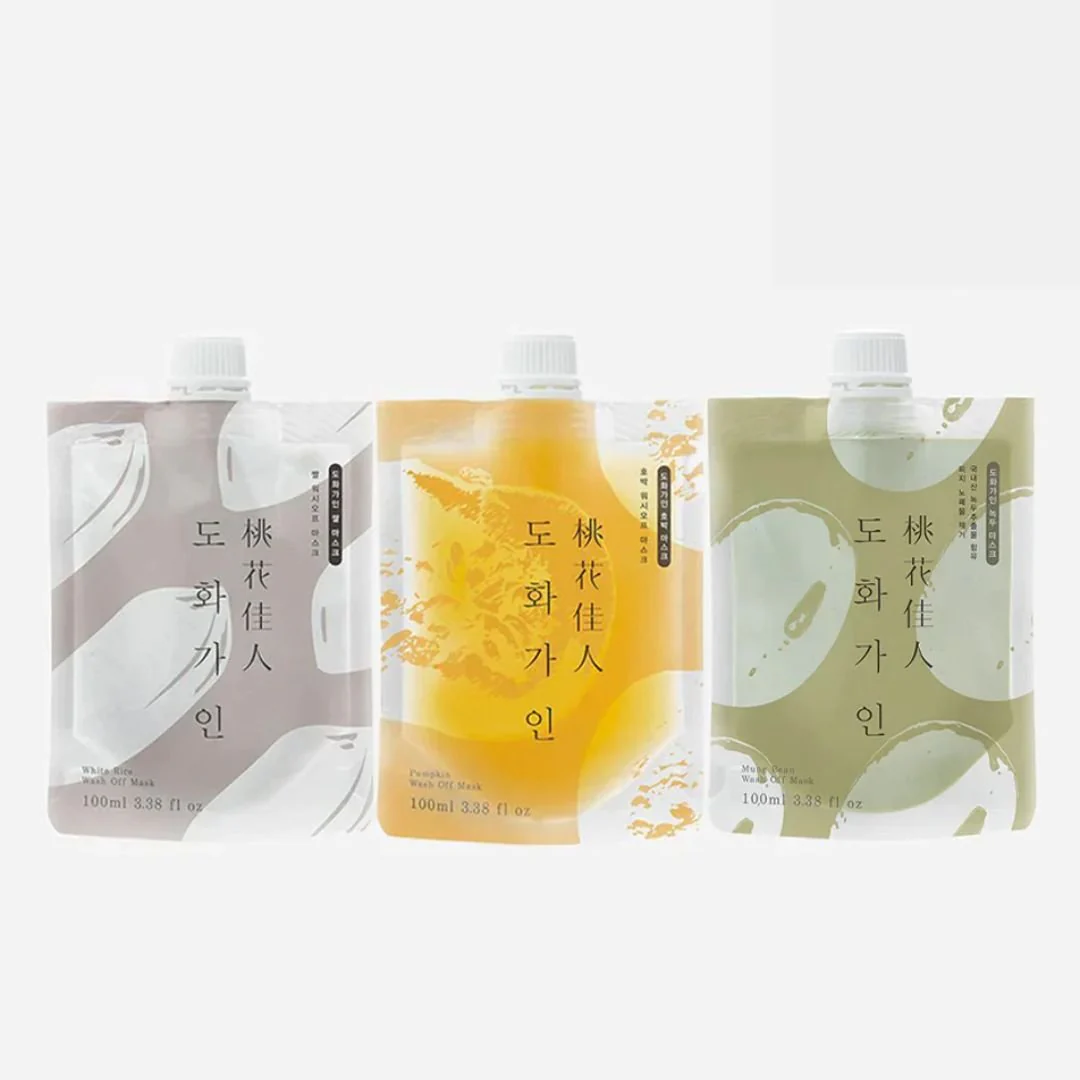 House of Dohwa Wash Off Mask Pack Set (Rice+Pumpkin+Mungbean) - Image 13