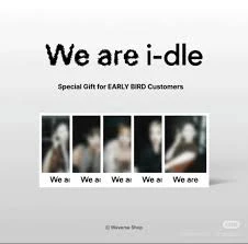 *Weverse POB* [i-dle] 8th Mini Album [We are] (All Versions) - Image 9