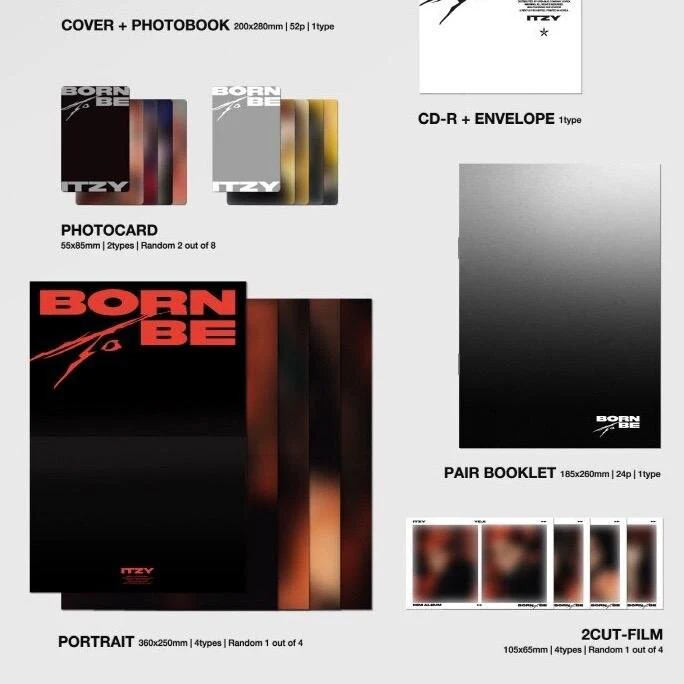 [ITZY] 2nd Full Album [BORN TO BE] (Limited Ver.) - Image 4