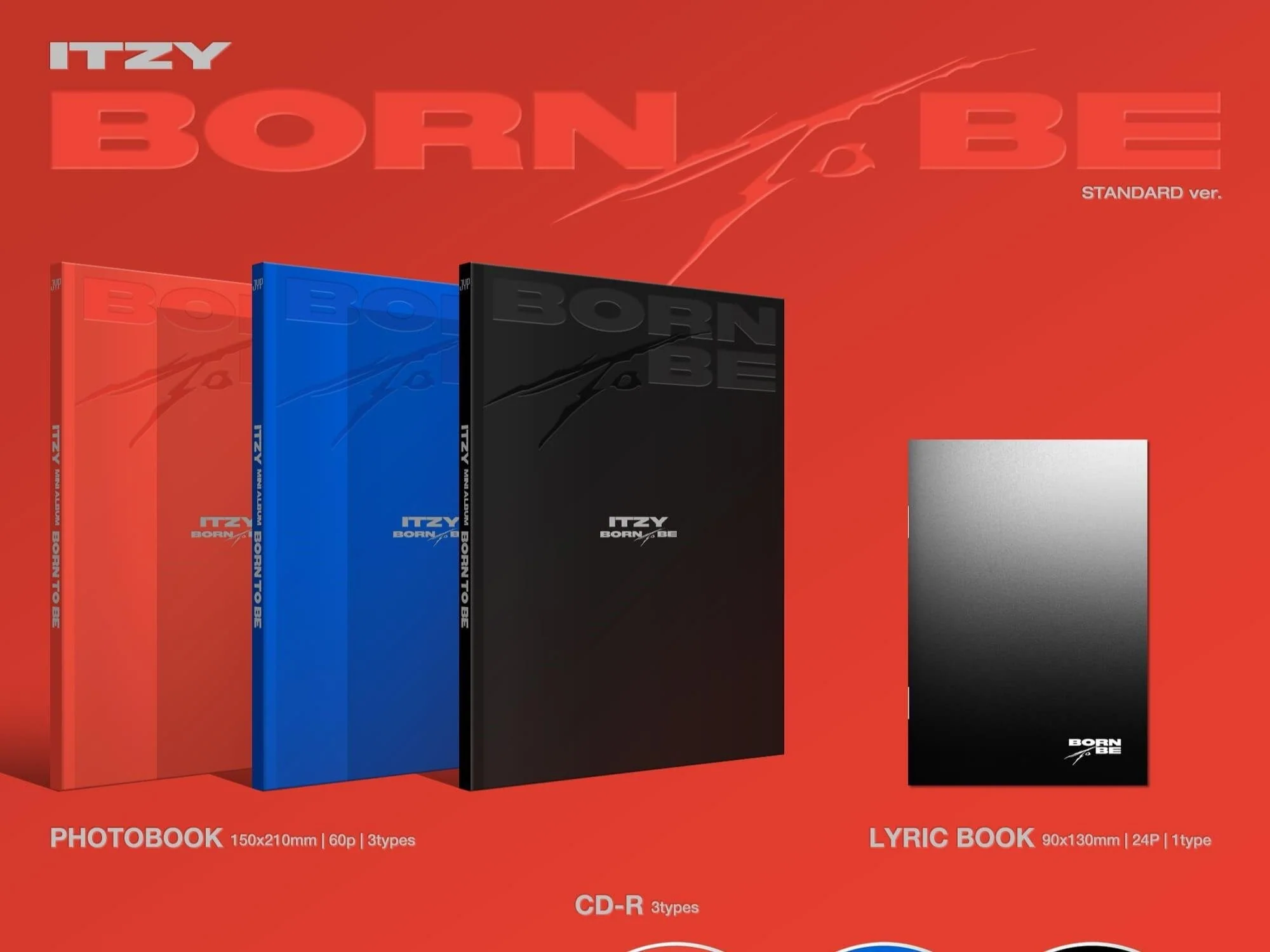 ITZY - 2nd Full Album [BORN TO BE] (Standard Ver.) - Image 3