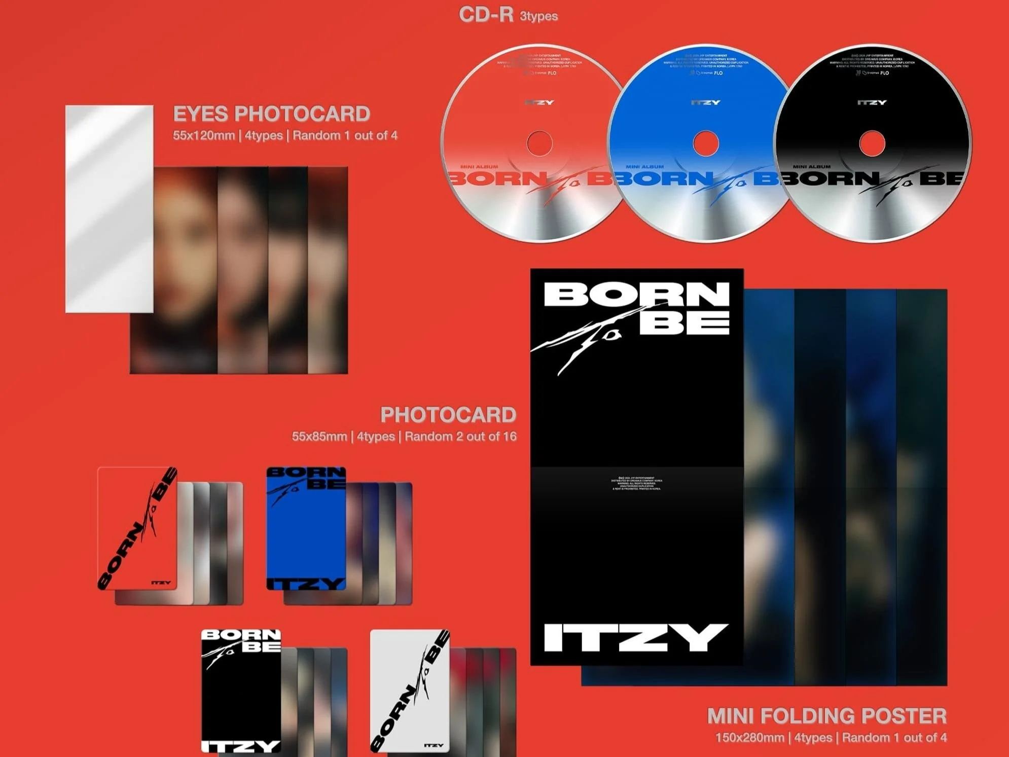 ITZY - 2nd Full Album [BORN TO BE] (Standard Ver.) - Image 4