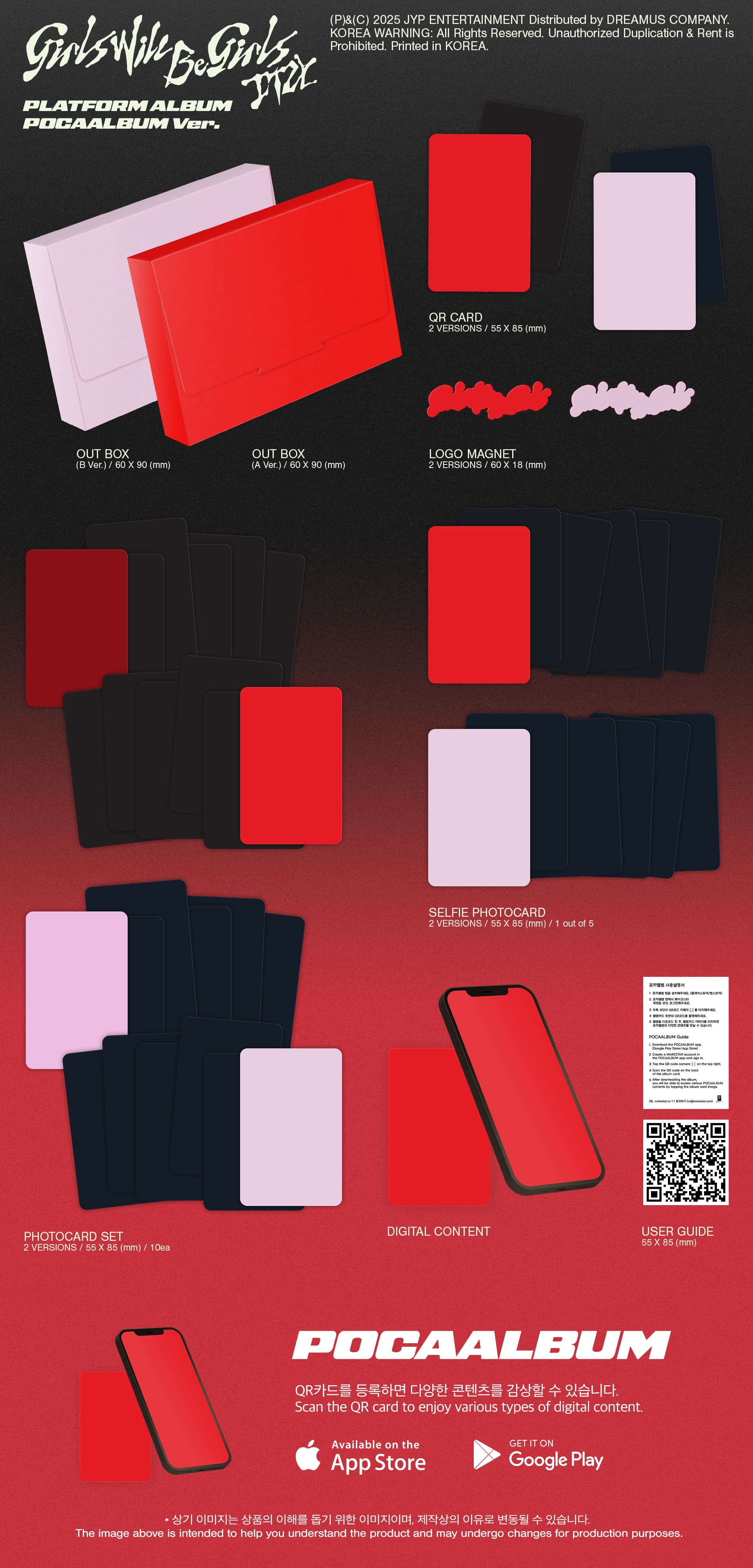 *APPLE MUSIC BENEFIT* ITZY [Girls Will Be Girls] (Photobook Ver. / Box Ver. / Folder Ver / Binder Ver. / POCA ALBUM Ver)) - Image 9