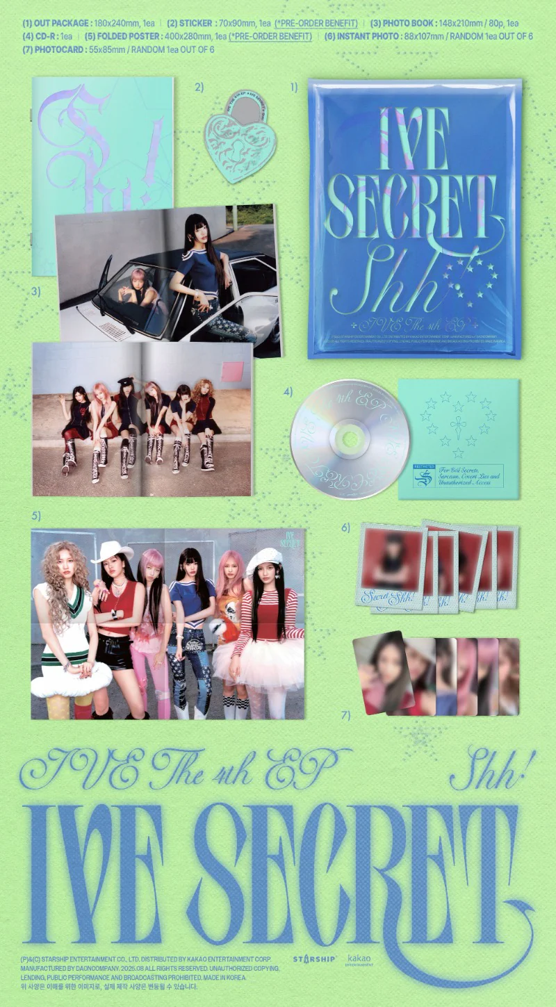 IVE 4th EP Album [IVE SECRET] (All Versions) - Image 6