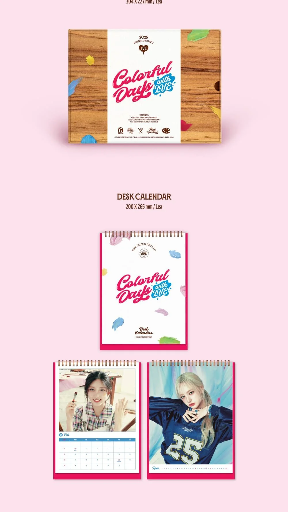 IVE - 2025 Season's Greetings [Colorful Days with IVE] - Image 3