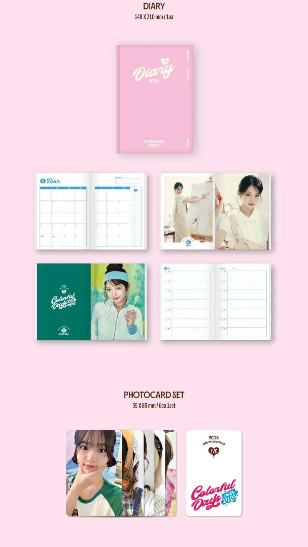 IVE - 2025 Season's Greetings [Colorful Days with IVE] - Image 4