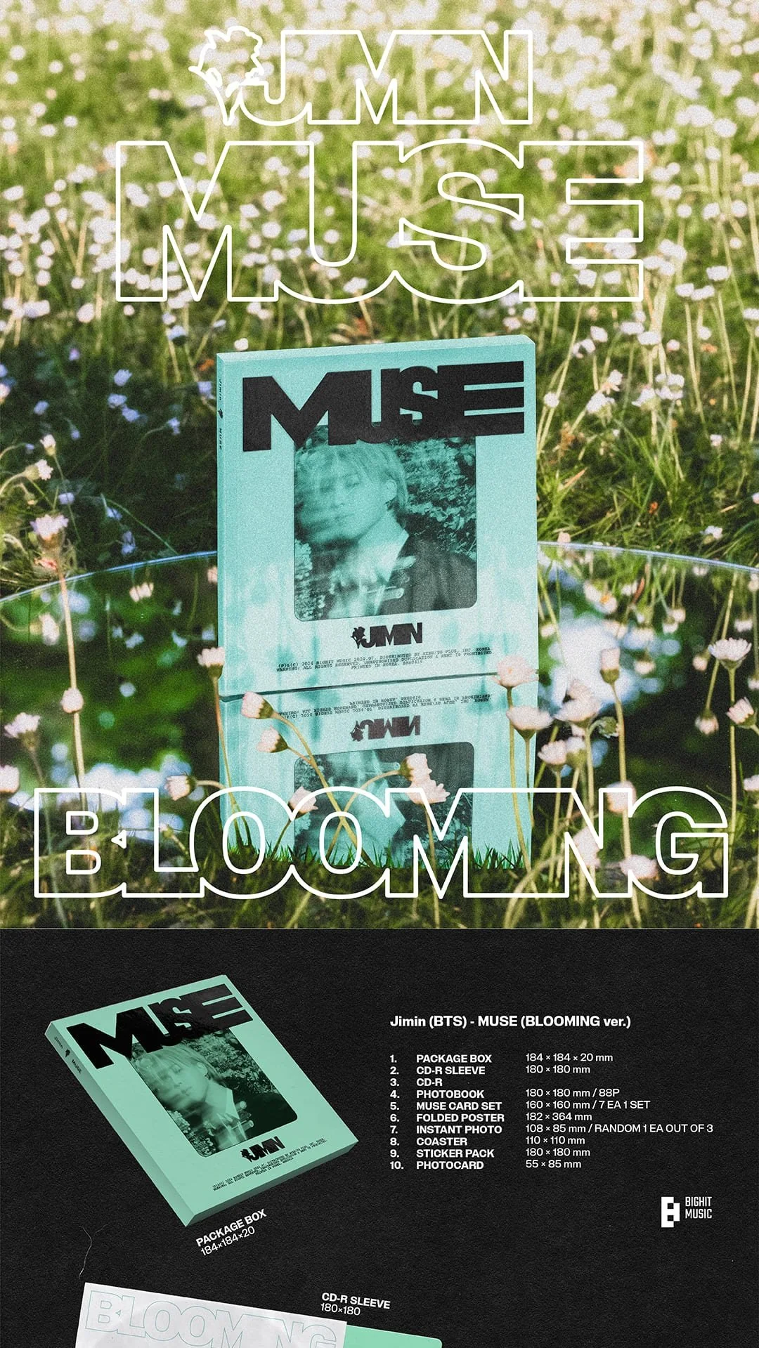 JIMIN - [MUSE] (BLOOMING Ver. / SERENADE Ver.) - Image 3