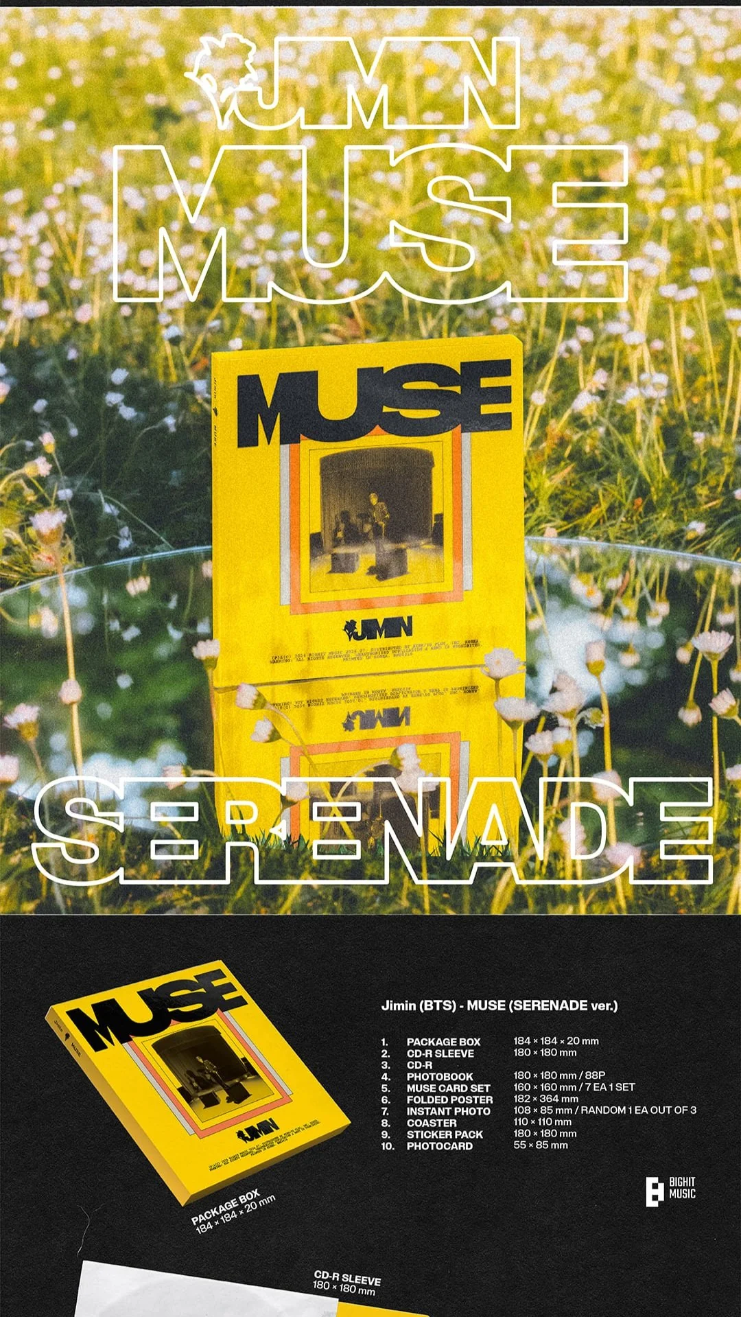 JIMIN - [MUSE] (BLOOMING Ver. / SERENADE Ver.) - Image 5