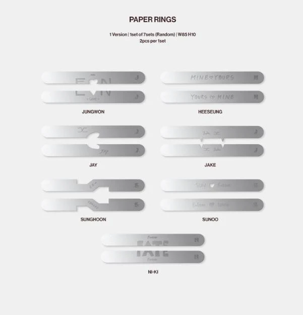 ENHYPEN 2nd Album [ROMANCE : UNTOLD] (INCEPTIO Ver. / ARCANUM Ver. / CONCESSIO Ver.) K-pop full music albums from Korea - Image 6
