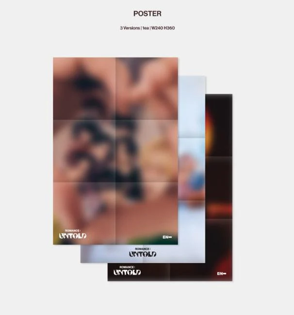 ENHYPEN 2nd Album [ROMANCE : UNTOLD] (INCEPTIO Ver. / ARCANUM Ver. / CONCESSIO Ver.) K-pop full music albums from Korea - Image 8
